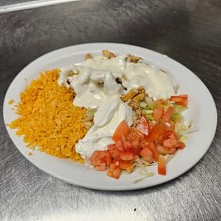 Lunch Pollo Con Crema