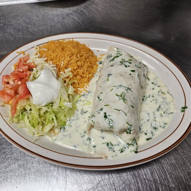 Burrito Cilantro.