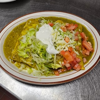 Enchiladas Verdes