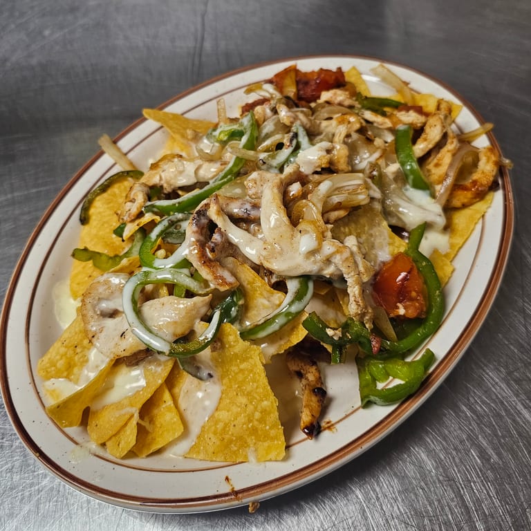 Delicious Fajita Nachos