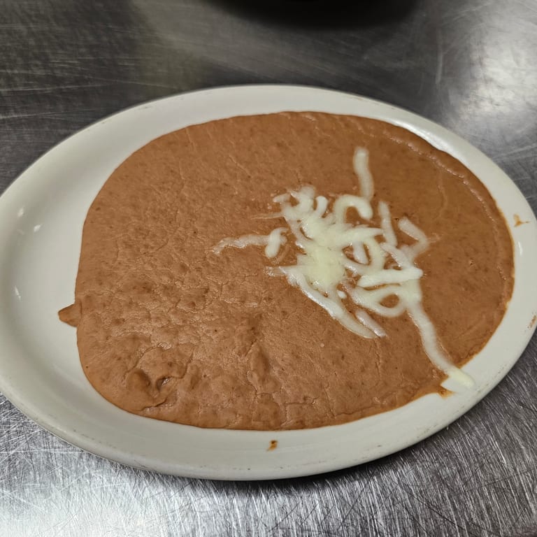 Delicious Refried Beans Await