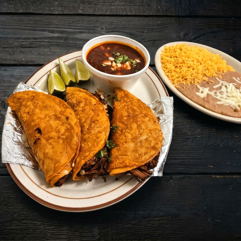 Delicious Birria Tacos and More